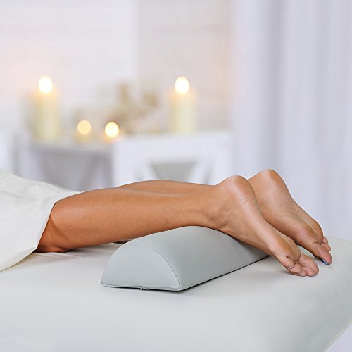 EARTHLITE Bolster Pillow Half Round – Durable Massage Bolster, 100% PU Uphols...