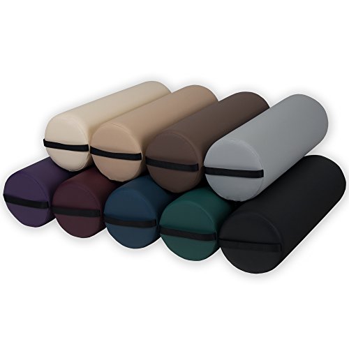 EARTHLITE Durable Jumbo Massage Bolster With Zippered Vinyl Cover and Strap H...