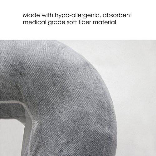 EARTHLITE Fitted Disposable Face Cradle Covers – Medical-Grade, Soft, Non-Sti...