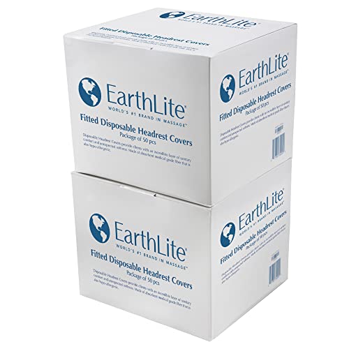 EARTHLITE Fitted Disposable Face Cradle Covers – Medical-Grade, Soft, Non-Sti...