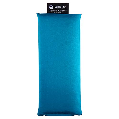 EARTHLITE Holistic Alchemy Therapeutic Eye Pillow, Teal Blue