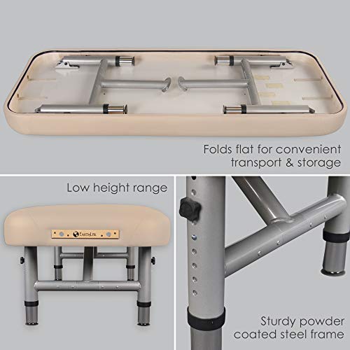 EARTHLITE Physical Therapy Table YOSEMITE 30 – Extra Wide, Adjustable Low Hei...
