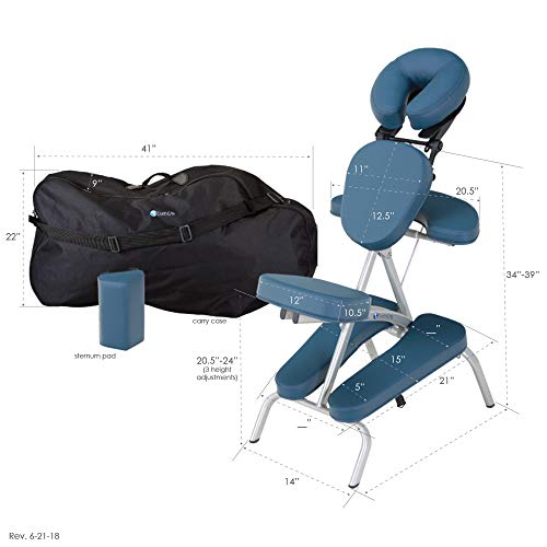 EARTHLITE Portable Massage Chair Package VORTEX - Portable, Compact, Strong a...