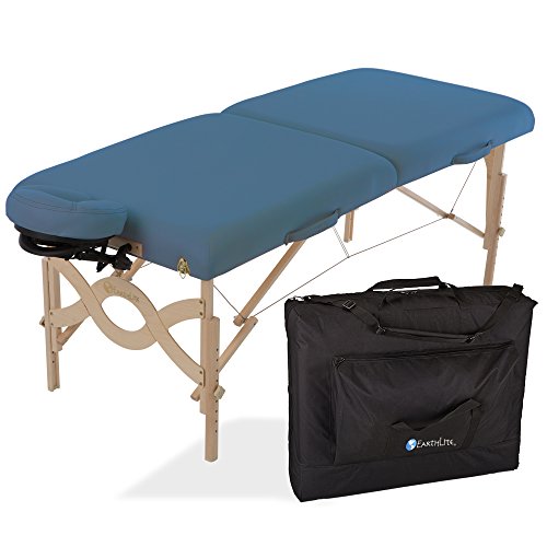 EARTHLITE Portable Massage Table Package AVALON – Reiki Endplate, Premium Fle...