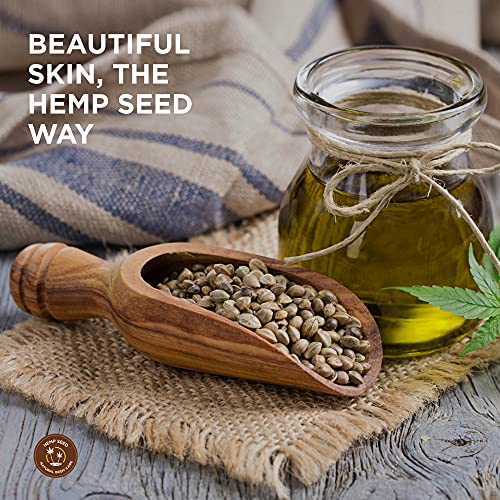 Hemp Seed Massage & Body Oil, Sunsational Scent - 8 fl. oz. - Nourishing, Moi...