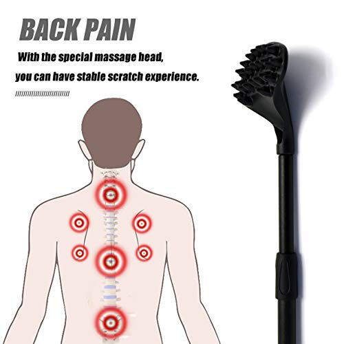 EASACE Back Scratcher for Women Men Extendable with Strong ABS Massage Head, ...