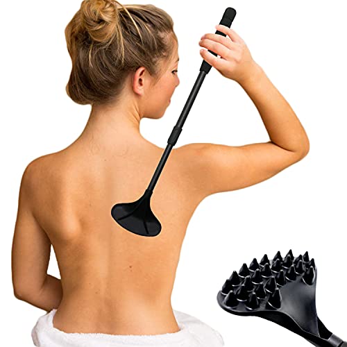 EASACE Back Scratcher for Women Men Extendable with Strong ABS Massage Head, ...