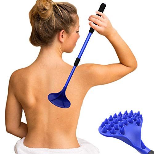 EASACE Back Scratcher for Women Men Extendable with Strong ABS Massage Head, ...