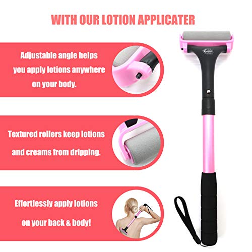 EASACE Lotion Applicator for Back & Body, Long Handle 21.5inch Adjustable Lot...