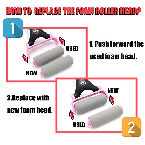 EASACE Lotion Applicator for Back & Body, Long Handle 21.5inch Adjustable Lot...