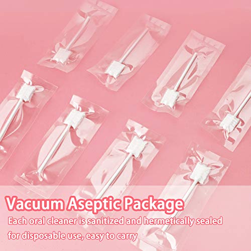 Baby Tongue Cleaner, Baby Toothbrush, 42Pcs Disposable Infant Toothbrush Clea...