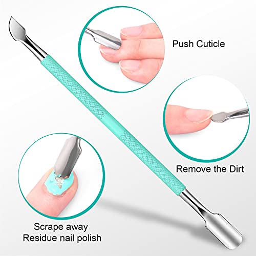 Cuticle Trimmer with Cuticle Pusher, Easkep Cuticle Remover Cuticle Nipper Pr...
