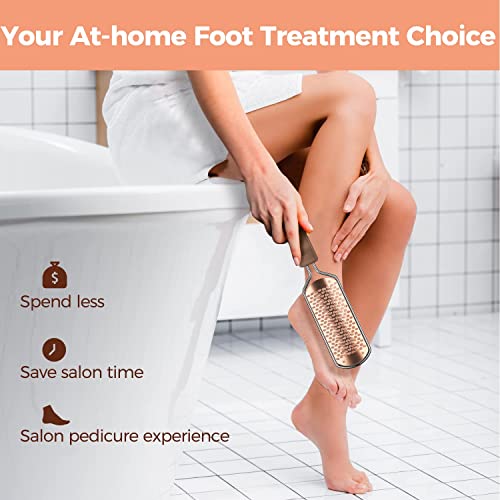 Foot File Foot Scrubber Pedicure - Callus Remover for Feet Easkep Professiona...