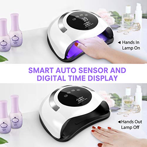 UV LED Nail Lamp Easkep - 120W Gel Nail Polish UV Light for Nail Dryer Curing...