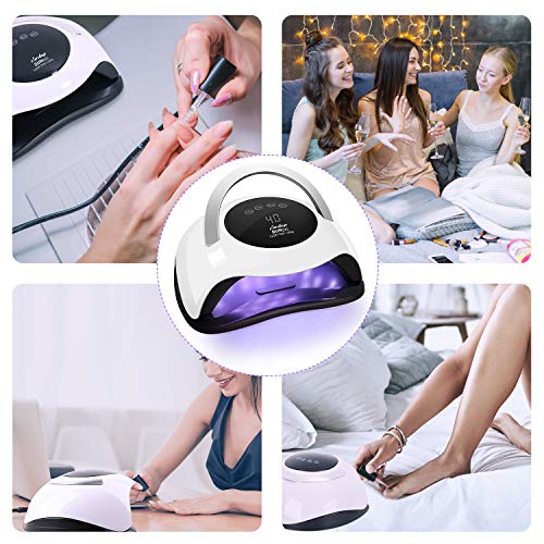 UV LED Nail Lamp Easkep - 120W Gel Nail Polish UV Light for Nail Dryer Curing...