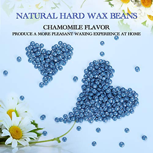 Waxing Kit Wax Warmer for Women - Easkep Wax Kit Hair Removal 6 Adjustable Te...