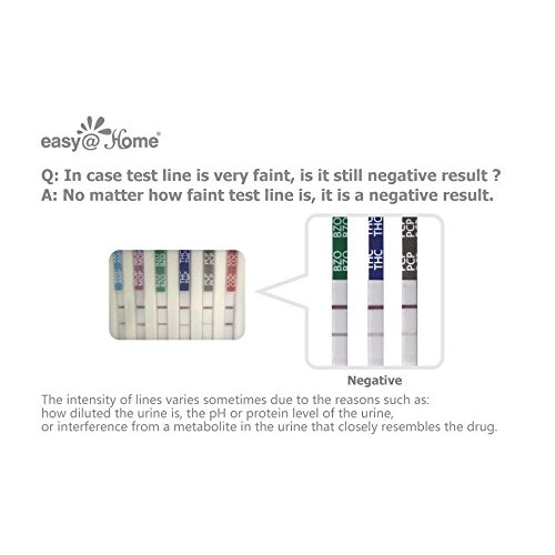 10 Pack Easy@Home 5 Panel Instant Drug Test Kits - Testing Marijuana (THC), C...