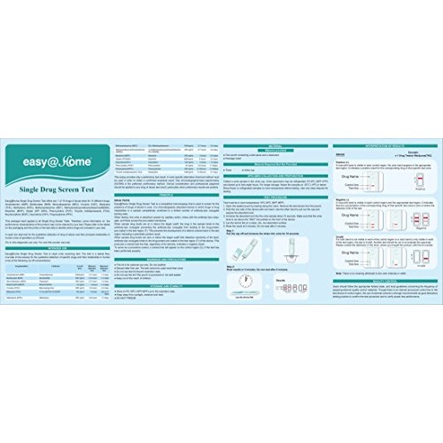 15 Pack Easy@Home Marijuana (THC) Single Panel Drug Tests Kit - #EDTH-114