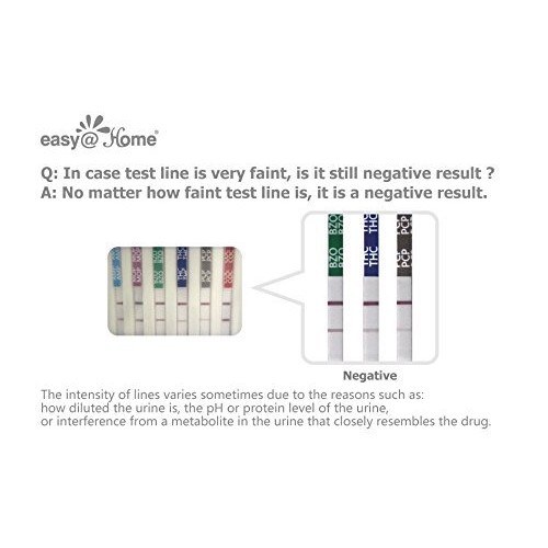 5 Pack Easy@Home 5 Panel Instant Drug Test Kits - Test Marijuana (THC), COC, ...