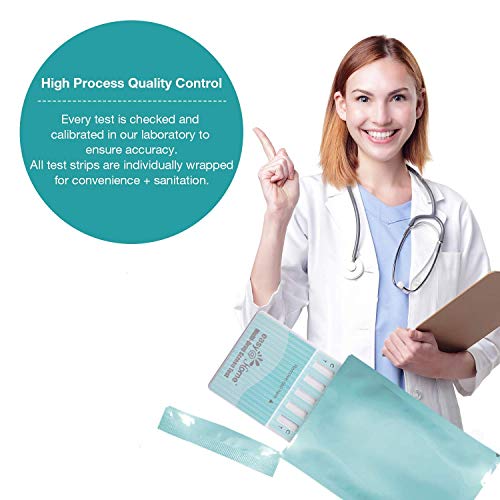 Easy@Home 10 Panel Instant Drug Test Kits - Medically Approved for Testing Ma...