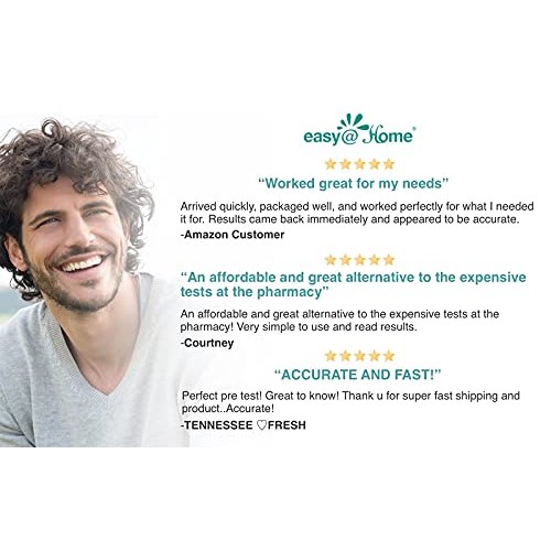 Easy@Home 10 Panel Instant Drug Test Kits - Medically Approved for Testing Ma...