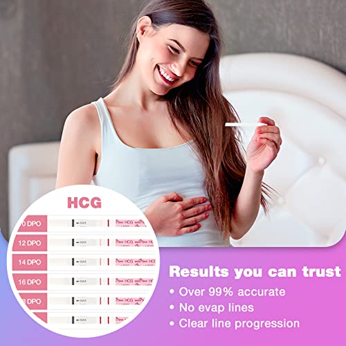 Easy@Home 50 Ovulation Test Strips and 20 Pregnancy Test Strips Combo Kit, (5...
