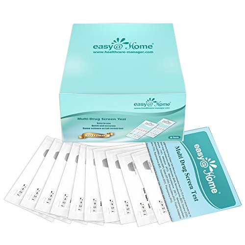 Easy@Home 6 Panel Instant Drug Test Kits - Testing Marijuana (THC), Amphetami...