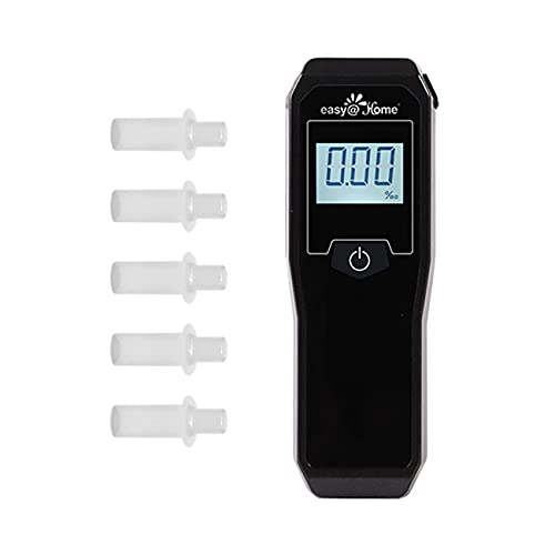 Easy@Home Breathalyzer, Professional-Grade Portable Fuel Cell Breath Alcohol ...