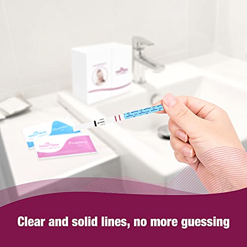 Easy@Home Ovulation & Pregnancy Test Strips Kit: 50 Advanced Ovulation Strips...