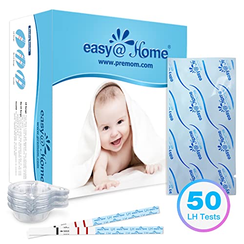 Easy@Home Ovulation Test Predictor Kit : Accurate Fertility Test for Women (W...