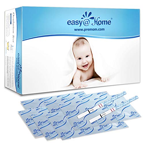 Easy@Home Ovulation Test Strips, 100 Pack Fertility Tests, Ovulation Predicto...