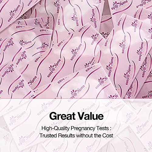 Easy@Home Pregnancy Test Strips Kit, Powered by Premom Ovulation Predictor iO...