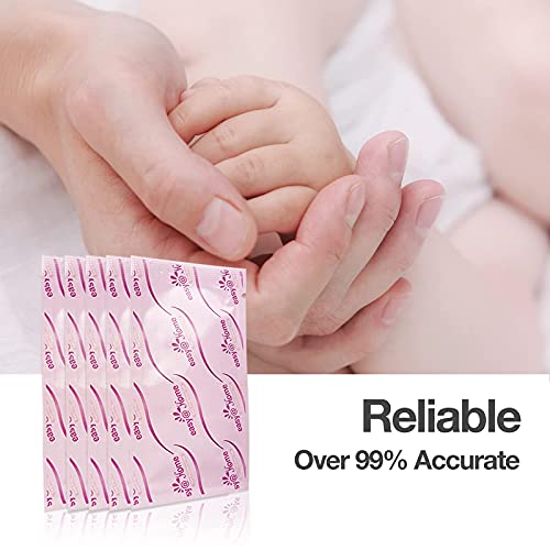 Easy@Home Pregnancy Test Strips Kit, Powered by Premom Ovulation Predictor iO...