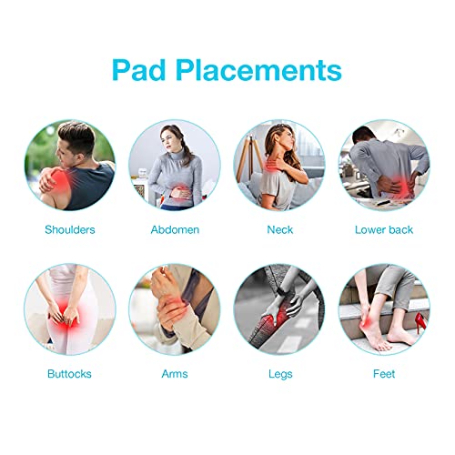 Easy@Home TENS Unit Muscle Stimulator - Electronic Pulse Massager, 510K Clear...