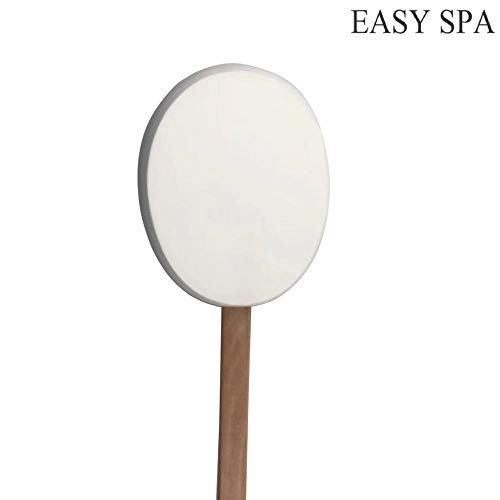 EASY SPA Personal Body Lotion Back Applicator Pad With Wood Handle, Excellent...