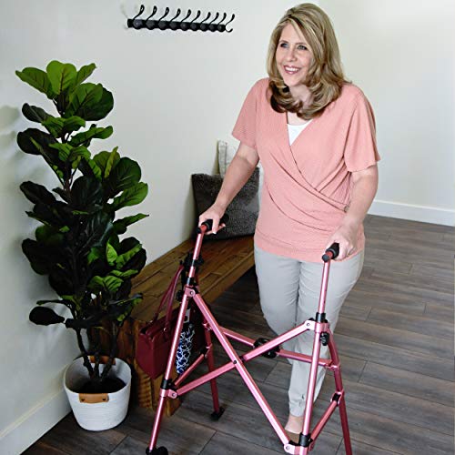 Easy to Use Products Mobility Dual Hooks - Bag, Cane, or Light Holder