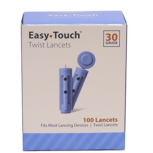 EasyTouch Diabetes Testing Kit, EasyTouch Blood Glucose Meter, 100 EasyTouch ...