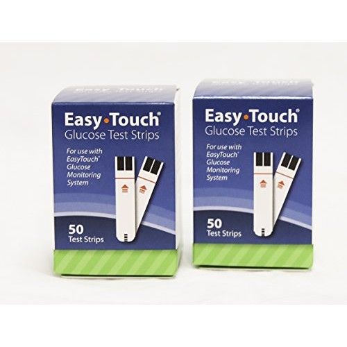 EasyTouch Diabetes Testing Kit, EasyTouch Blood Glucose Meter, 100 EasyTouch ...