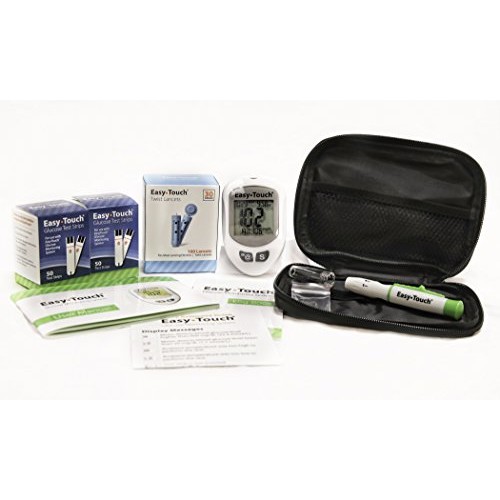 EasyTouch Diabetes Testing Kit, EasyTouch Blood Glucose Meter, 100 EasyTouch ...