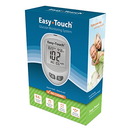 EasyTouch Glucose Monitoring System - (1 Meter, 10 Twist Lancets, 1 Lancing D...