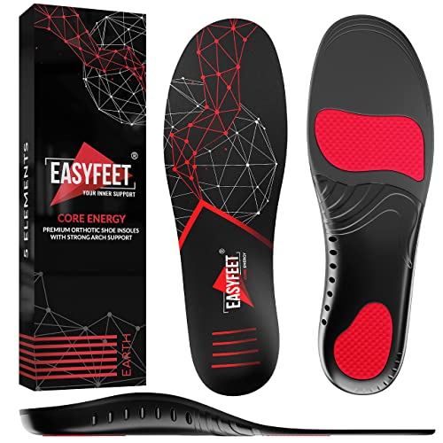 {New 2022} Premium Anti-Fatigue Shoe Insoles - High Arch Support Insoles - Sh...