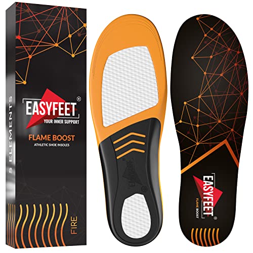 {New 2022} Sport Athletic Shoe Insoles Men Women - Ideal for Active Sports Wa...