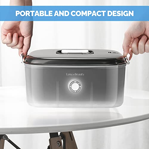 EASYINBEAUTY Hot Towel Warmer For Facials, Holds 16 Small Towels, Portable To...