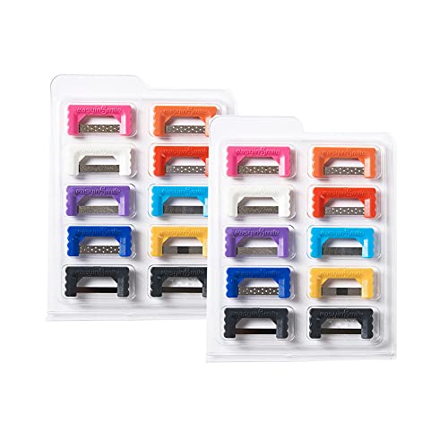 EASYINSMILE Dental IPR Strips Orthodontic Interproximal Reduction Kits 2 Boxes