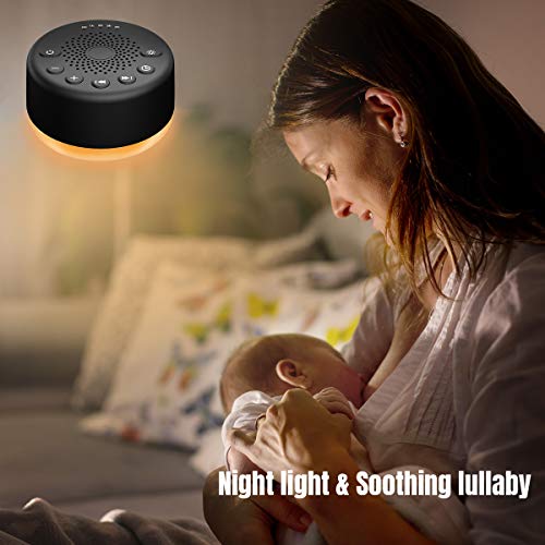 Easysleep Sound White Noise Machine with 25 Soothing Sounds and Night Lights ...
