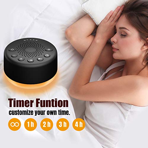 Easysleep Sound White Noise Machine with 25 Soothing Sounds and Night Lights ...