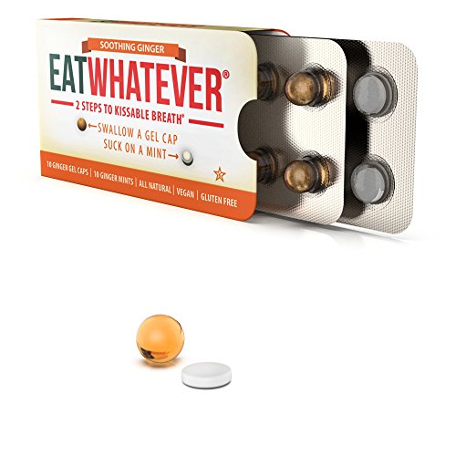 Eatwhatever Breath Freshening System, Ginger, 90 Servings, 10 Count (Pack of 9)