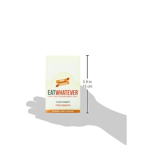 Eatwhatever Breath Freshening System, Ginger, 90 Servings, 10 Count (Pack of 9)