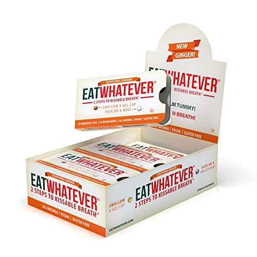 Eatwhatever Breath Freshening System, Ginger, 90 Servings, 10 Count (Pack of 9)