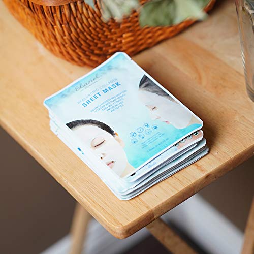 Ebanel 15 Pack Collagen Face Mask, Instant Brightening & Hydrating Face Sheet...